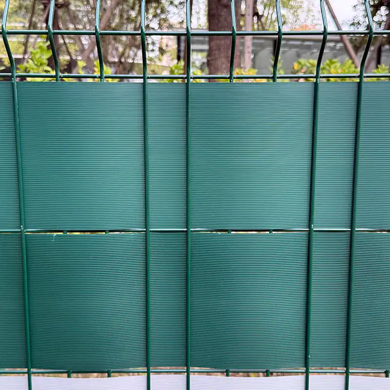 Hard PVC Smart Line Garden Privacy Fence Strip