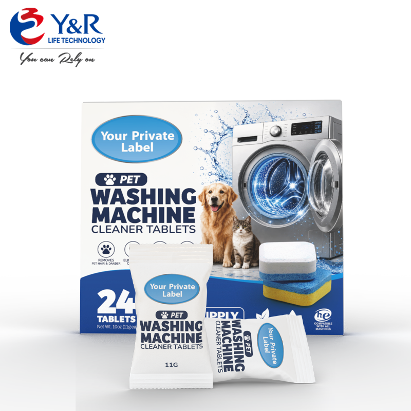Eco-Friendly Washing Machine Cleaner Tablets