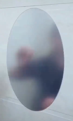 Oval Sticker Mirror