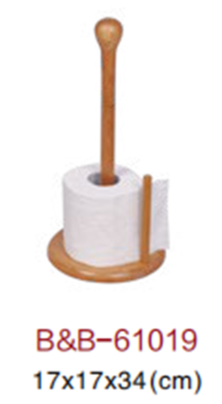 Bamboo Tissue Holder
