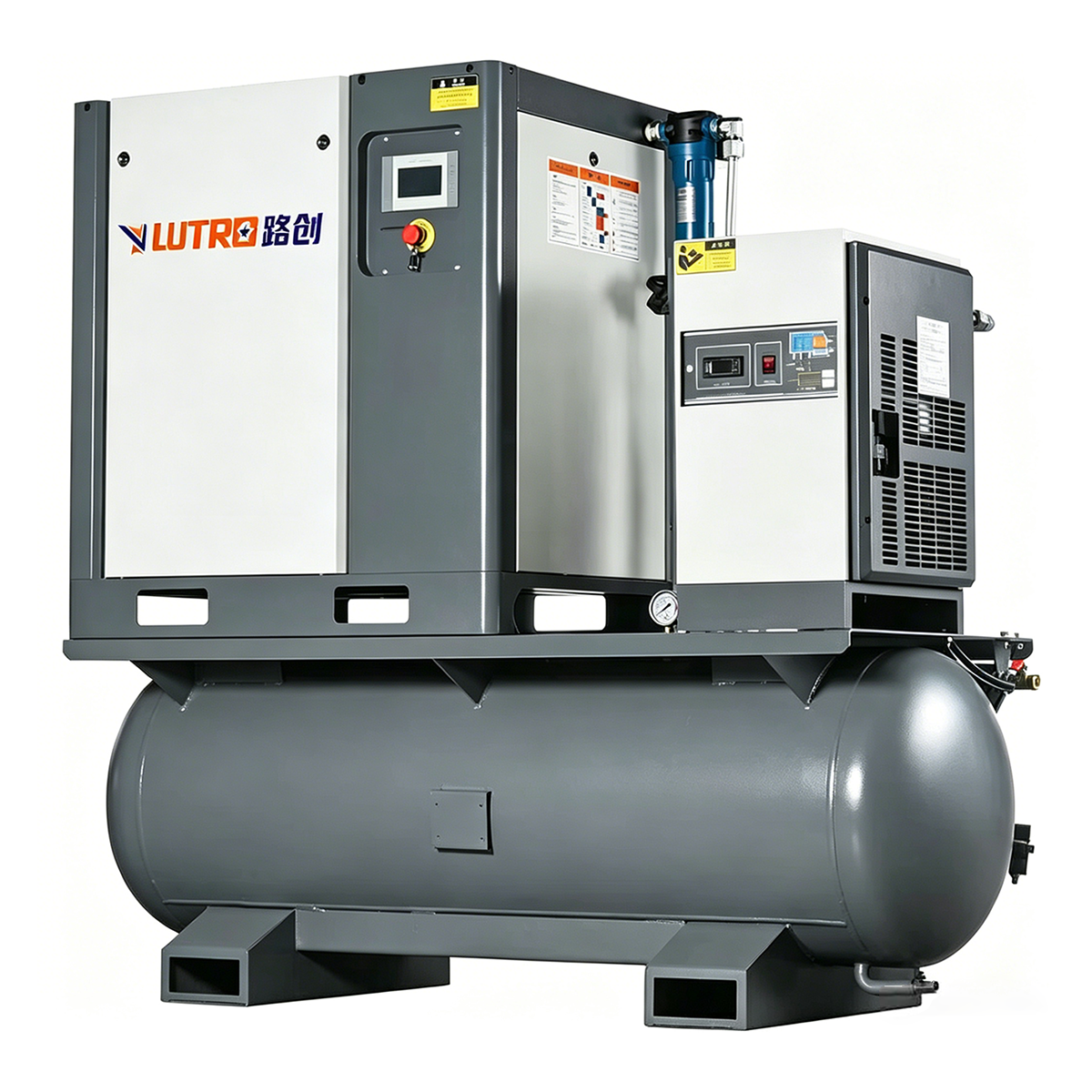 Shinely Industrial IP55 PM VSD Screw Air Compressor 7.5KW 10bar All-in-one Unit Air Compressor