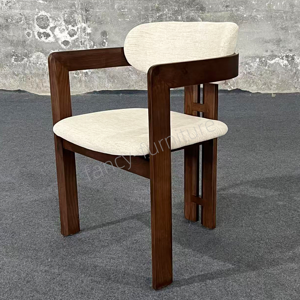 Modern Design Solid Wood Restaurant Chair for Dining Room Furniture Unique Features for Practical