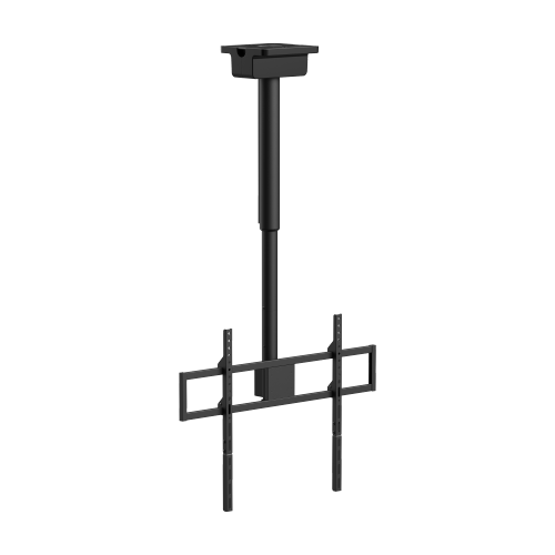 Motorized Swivel TV Ceiling Mount with Stepless Height Adjustment