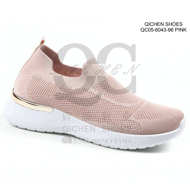 Ladies Slip-on Flyknitting Casual Shoes