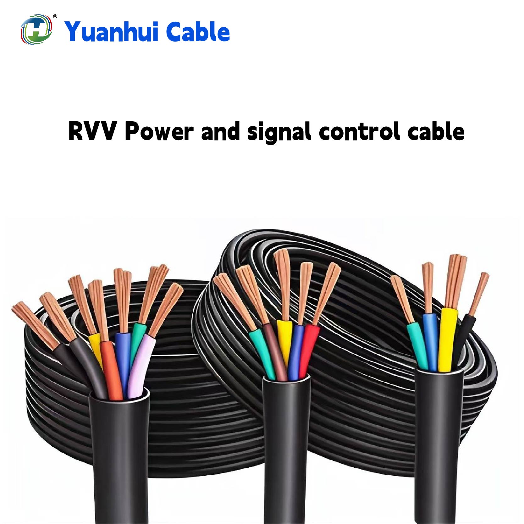 RVV multi-core power cord