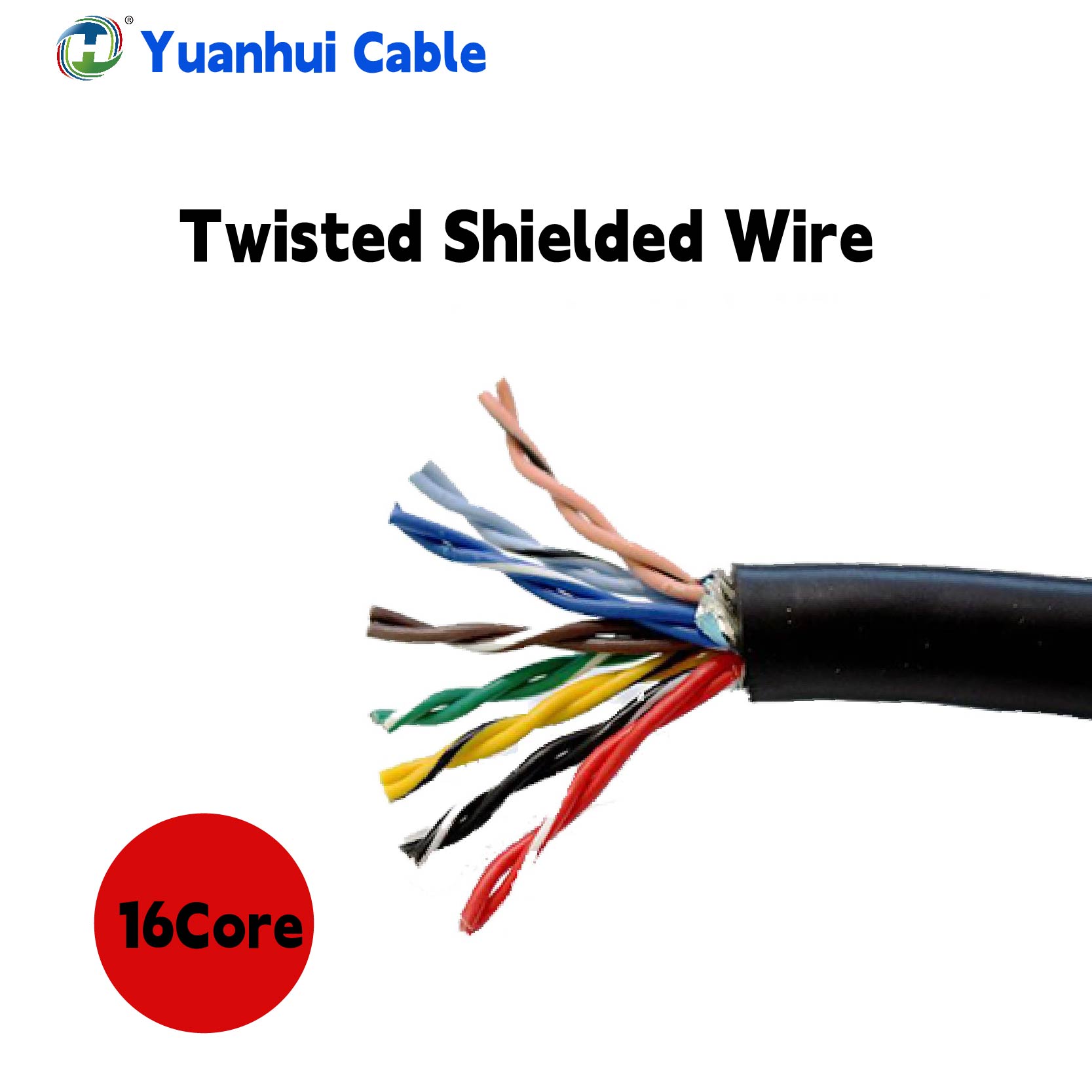 RVSP Copper Core Twisted Shielded Flexible Cable