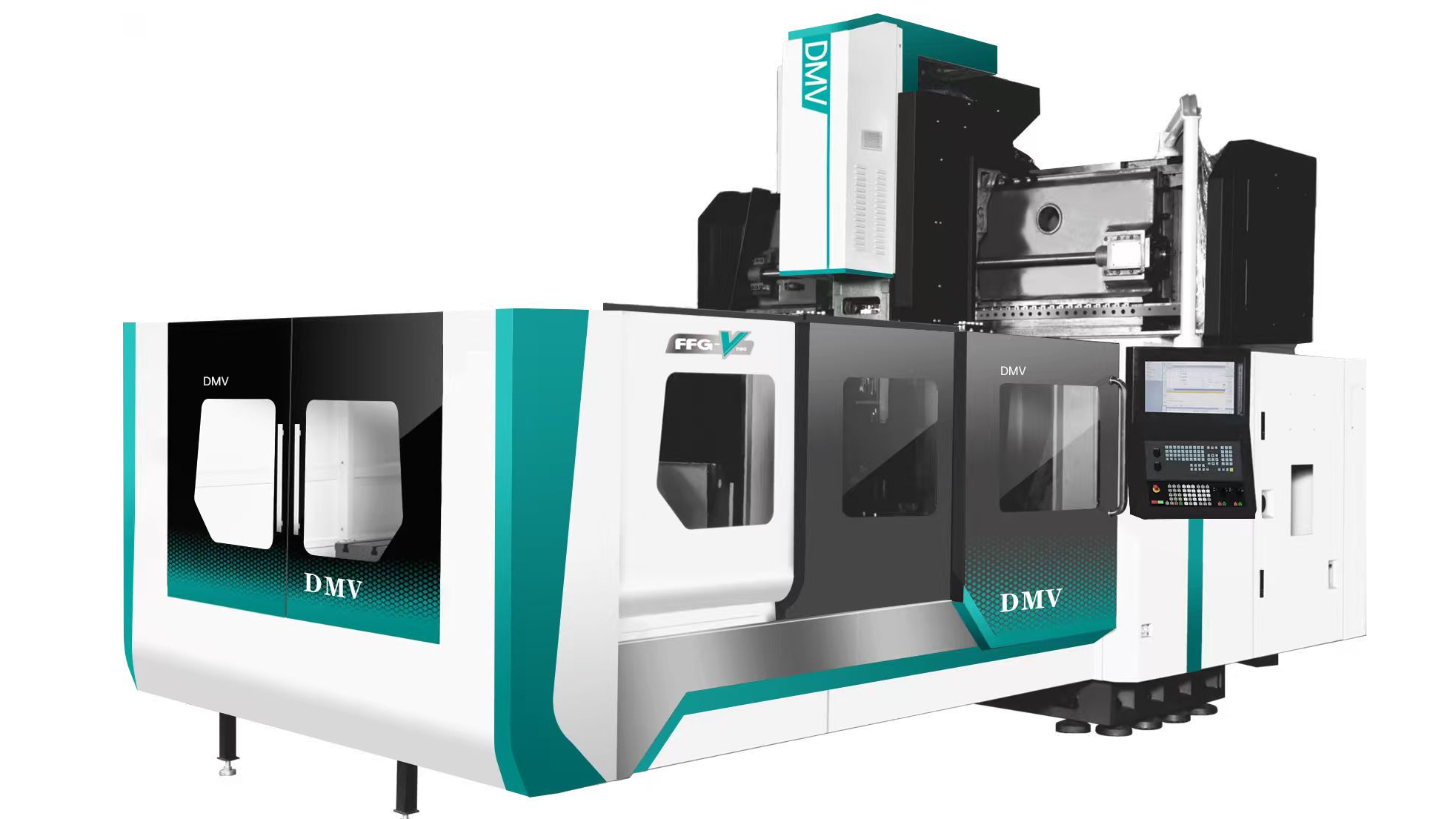 V-neo Advanced Mihanna cast iron body, finite element analysis ,gantry machining center