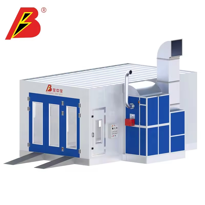 BZB-C701 Professional Automotive Spray Booth, Direct Factory Diesel Heating Paint Booth Customizable