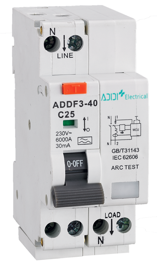 ADDF3-40 6A~40A AFDD+RCBO 1P+N High Performance Product AC230/240v 50Hz