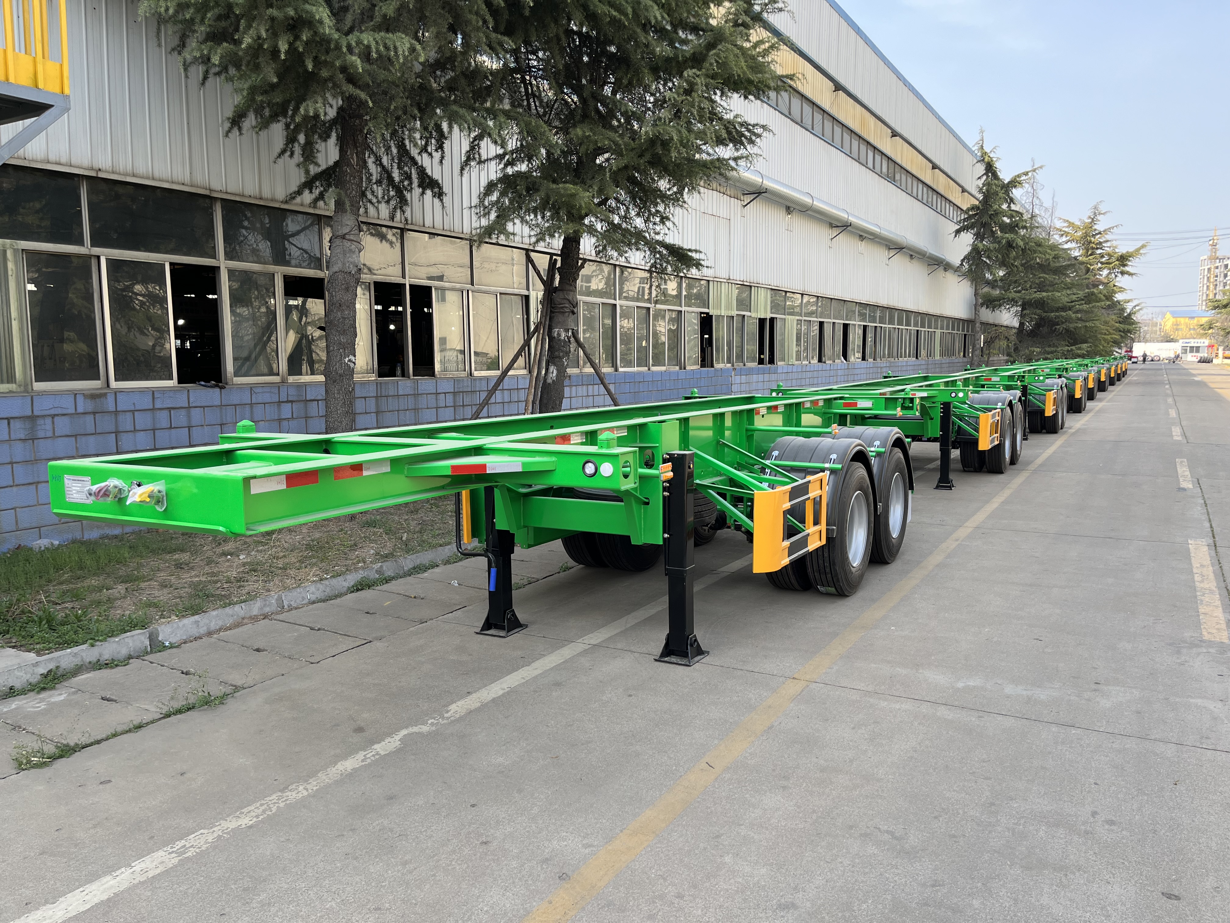 Skeleton Chassis Semi Trailer
