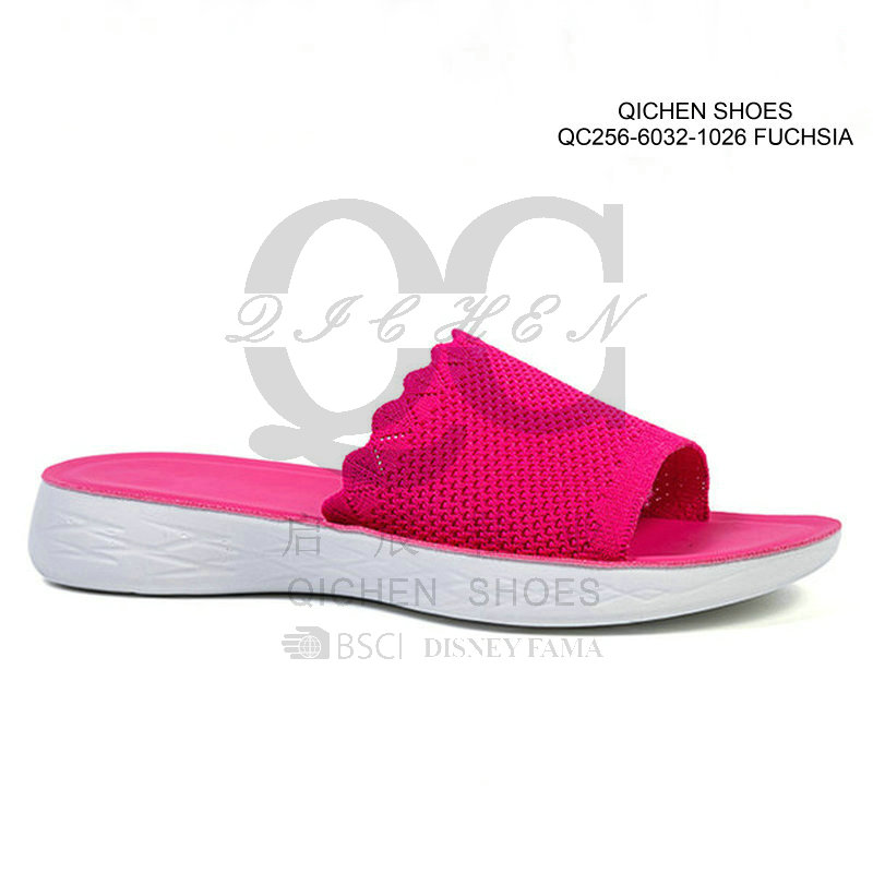Ladies Flyknitting Slide Sandals