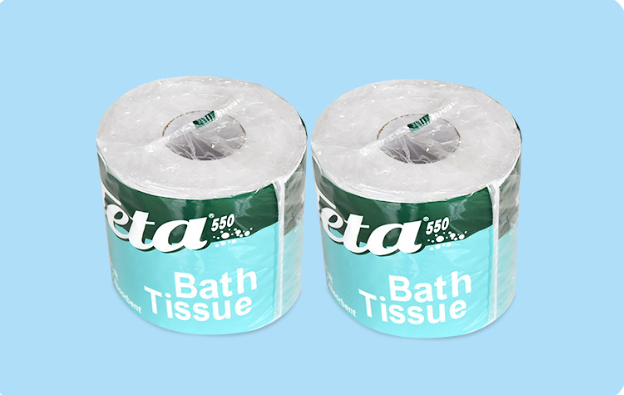 Virgin wood pulp paper