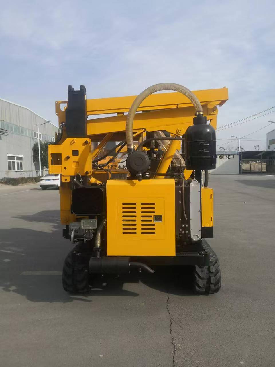 Aoheng Machinery,YDBZ-385 guardrail drilling and drilling integrated machine,Engineering machinery