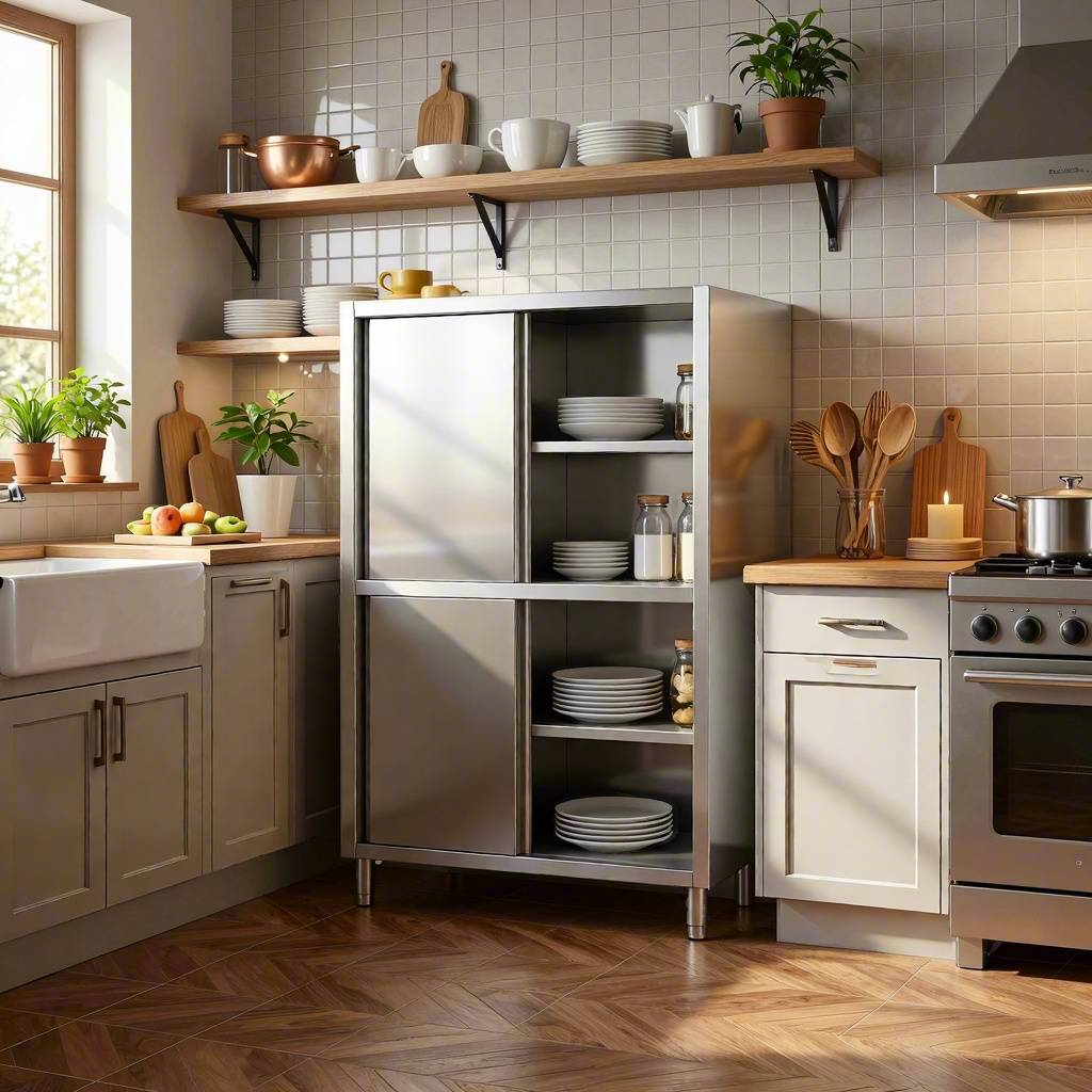PENGSHEN,Stainless steel four-door cupboard FYWG-412,