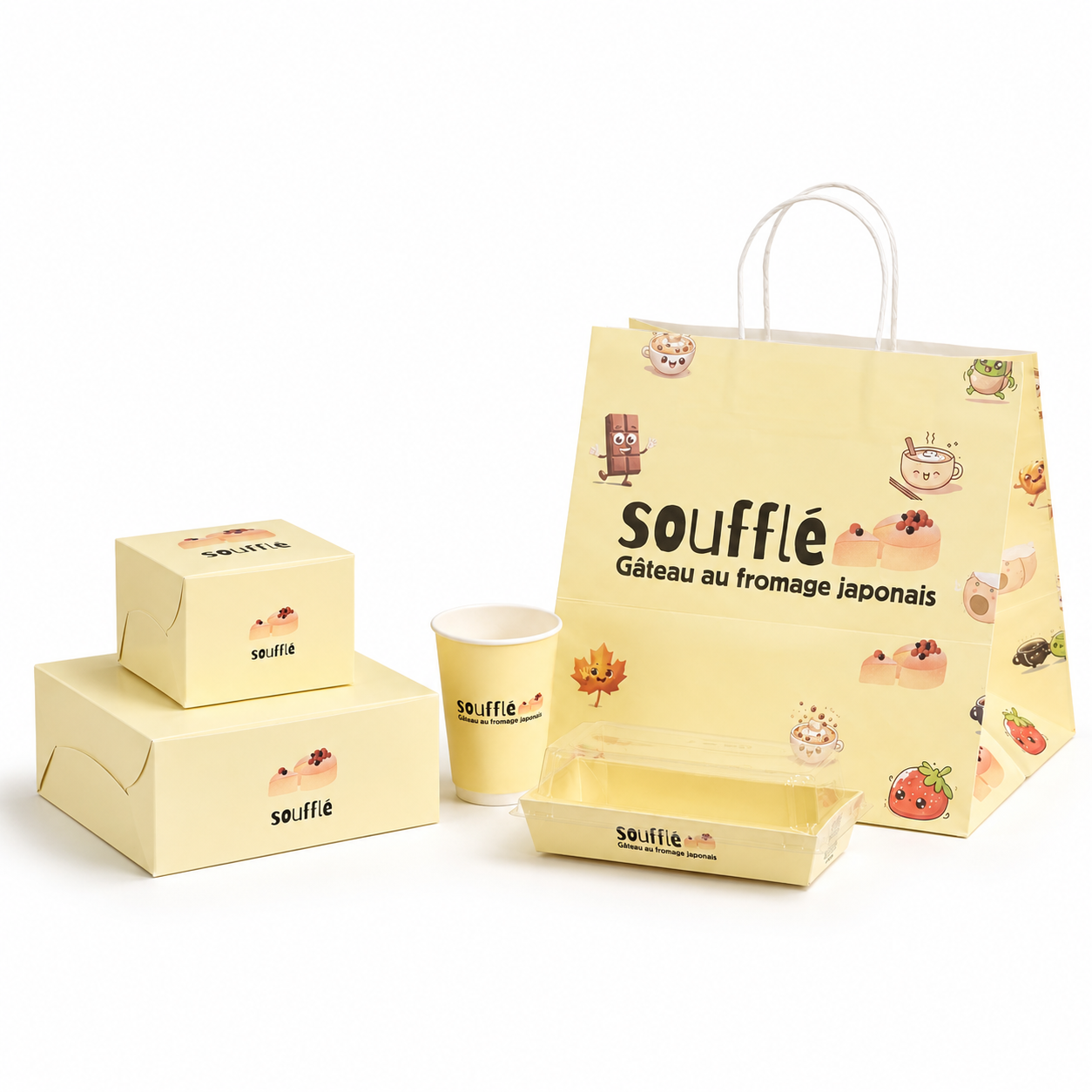Souffle packaging box
