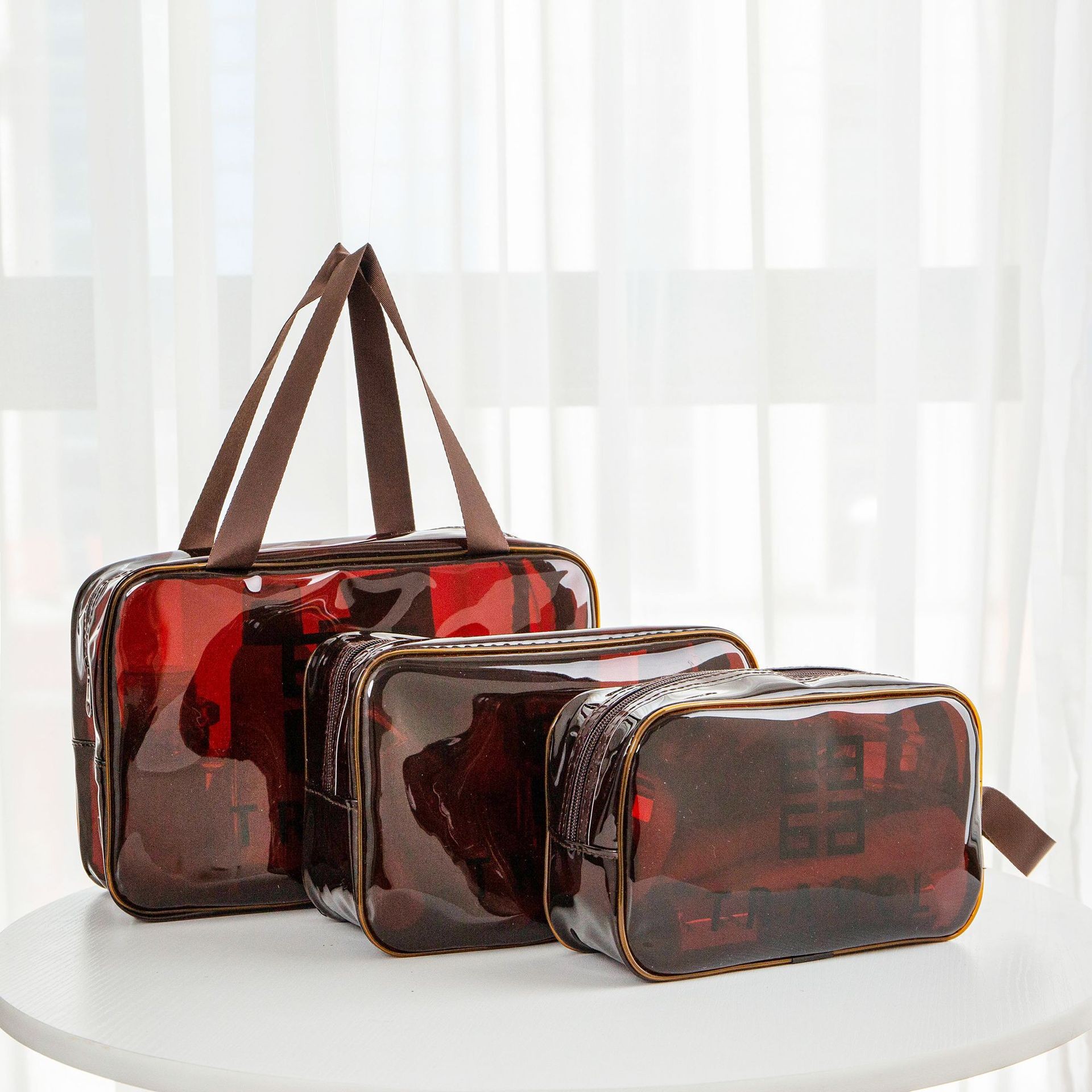 Large PVC Waterproof Travel Toiletry Organizer