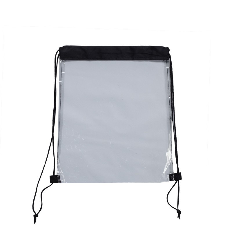 Transparent PVC Drawstring Bag