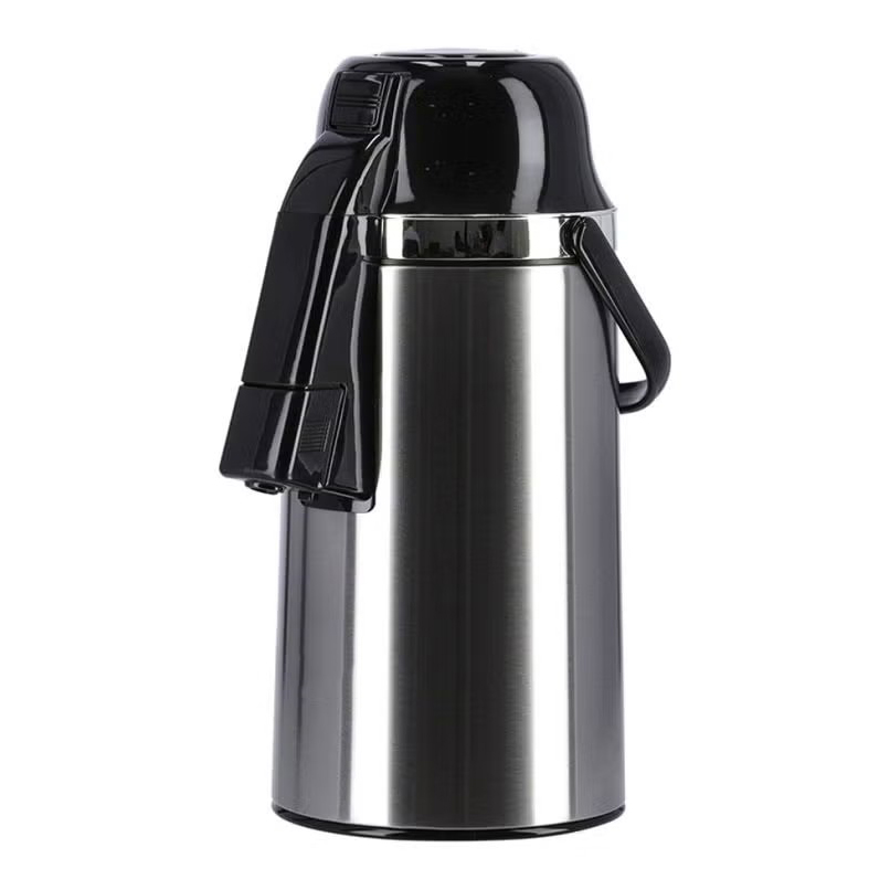 Glass Liner Thermal Airpot - Hot Selling Vacuum Flask with Lever Pump for Home & Cafe