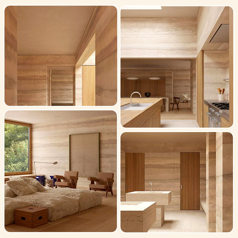 3D Modified Soft Wall Cladding Flexible Stone Wall Panels