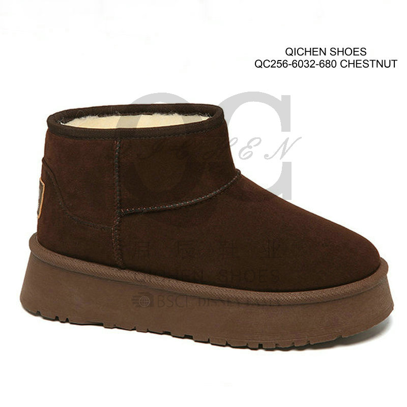 Ladies Classic Ultra Mini Platform Snow Boots