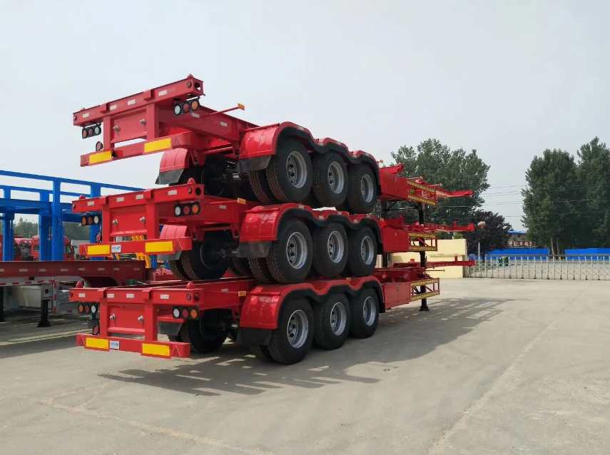 flatbed semi-trailer