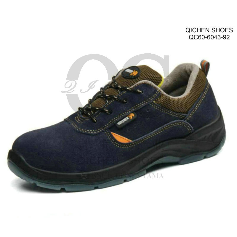 Unisex Cow Suede Safety Shoes