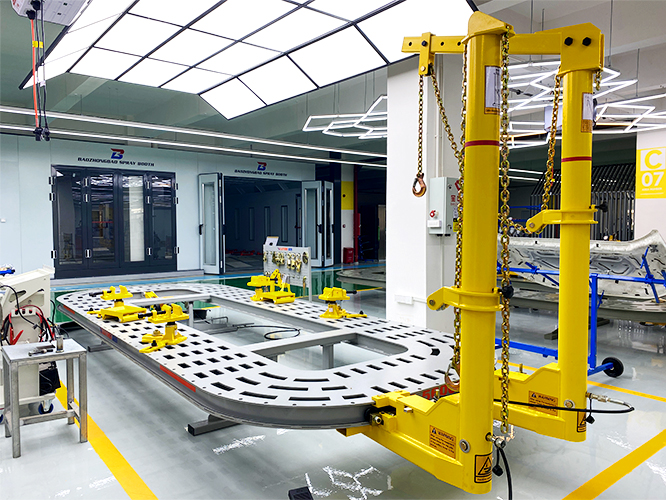 Car Bench Auto Frame Straightening Machine For Auto Body Collision Repair