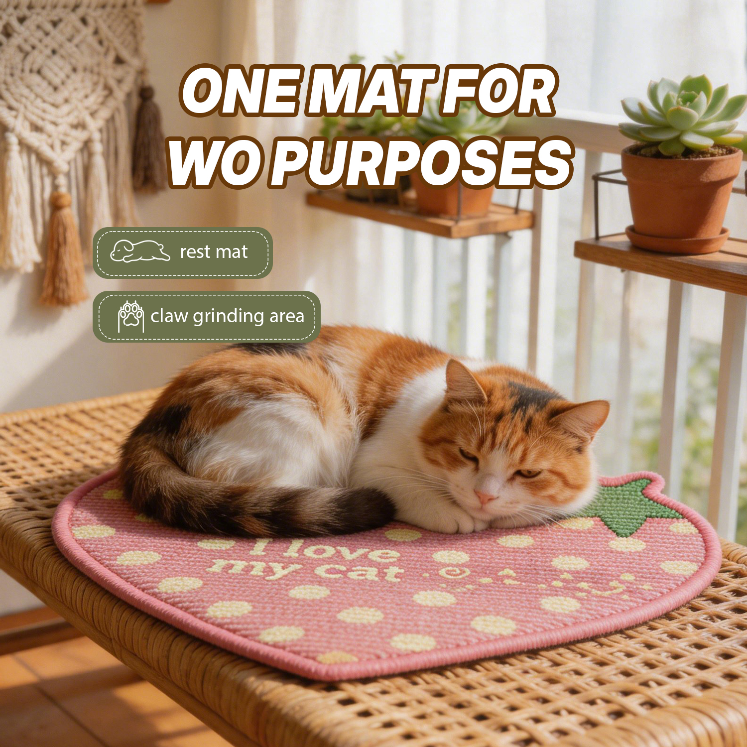 Pet cat scratching mats and cooling mats for export to Middle East