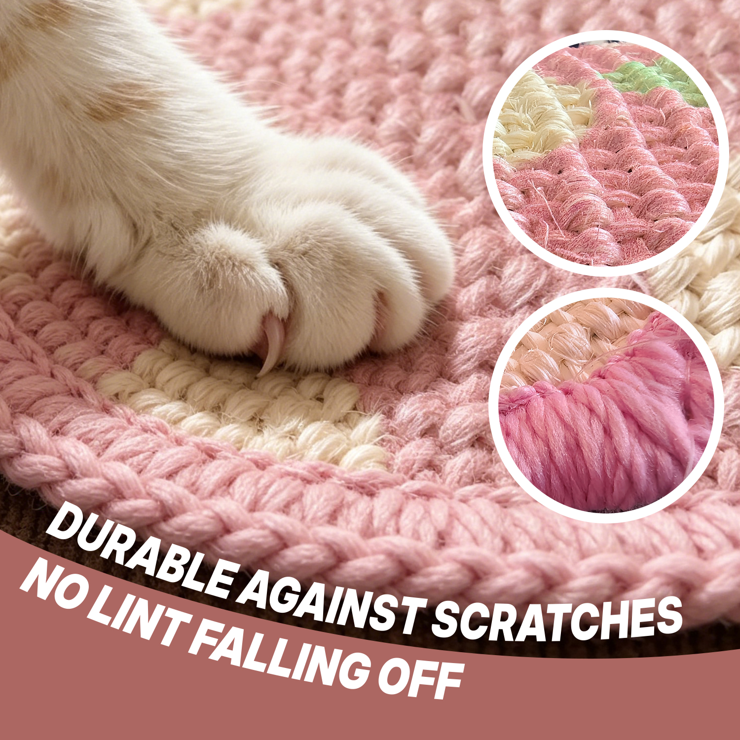 Sisal Cat Stress-Relief Toy & Nail Trimmer