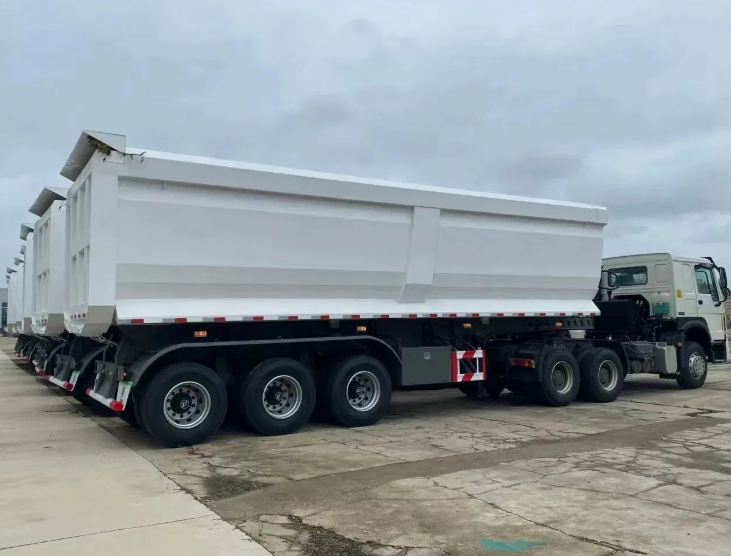 Dump truck trailer