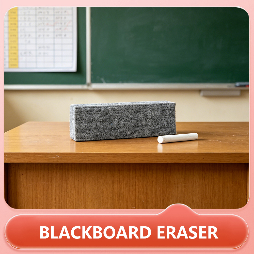 Gray/White Felt Blackboard Eraser/Long Use-Life Blackboard Eraser