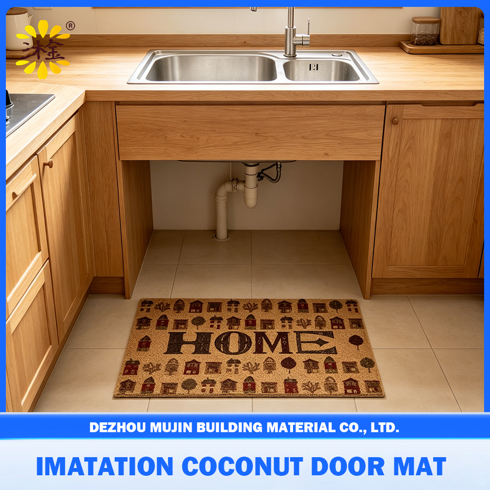 Outdoor Balcony PVC Imitation Coir Anti-Slip Mat