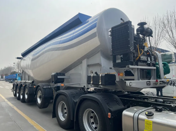 Cement tanker