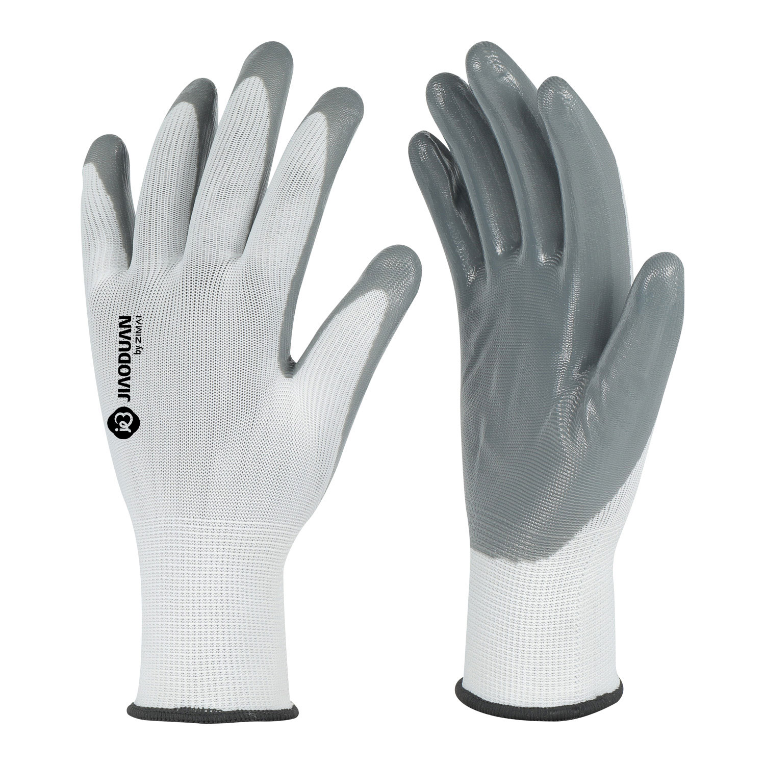 Smooth NBR palm coated gloves