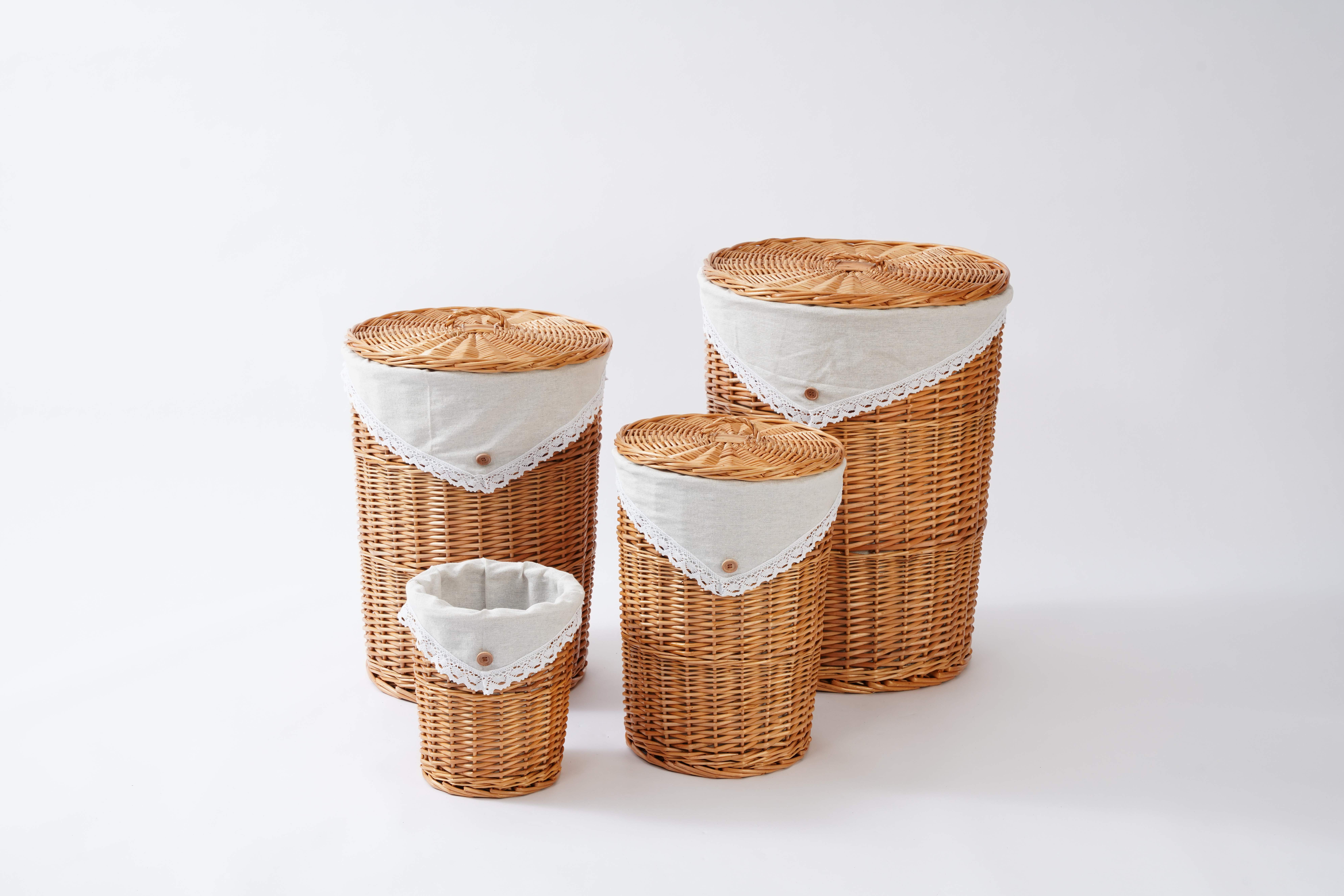 JY Willow Laundry Basket