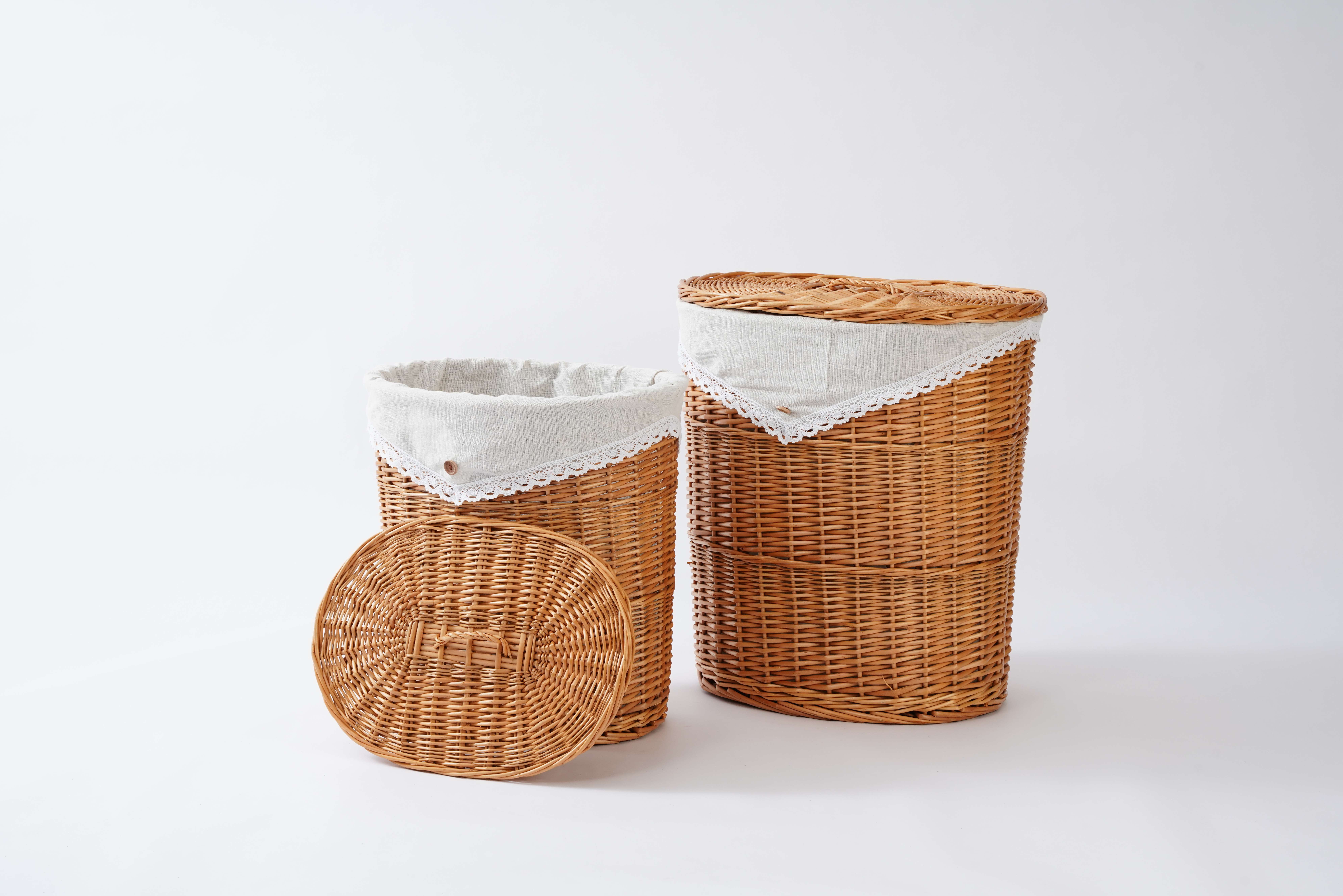 JY Willow Laundry Storage Basket