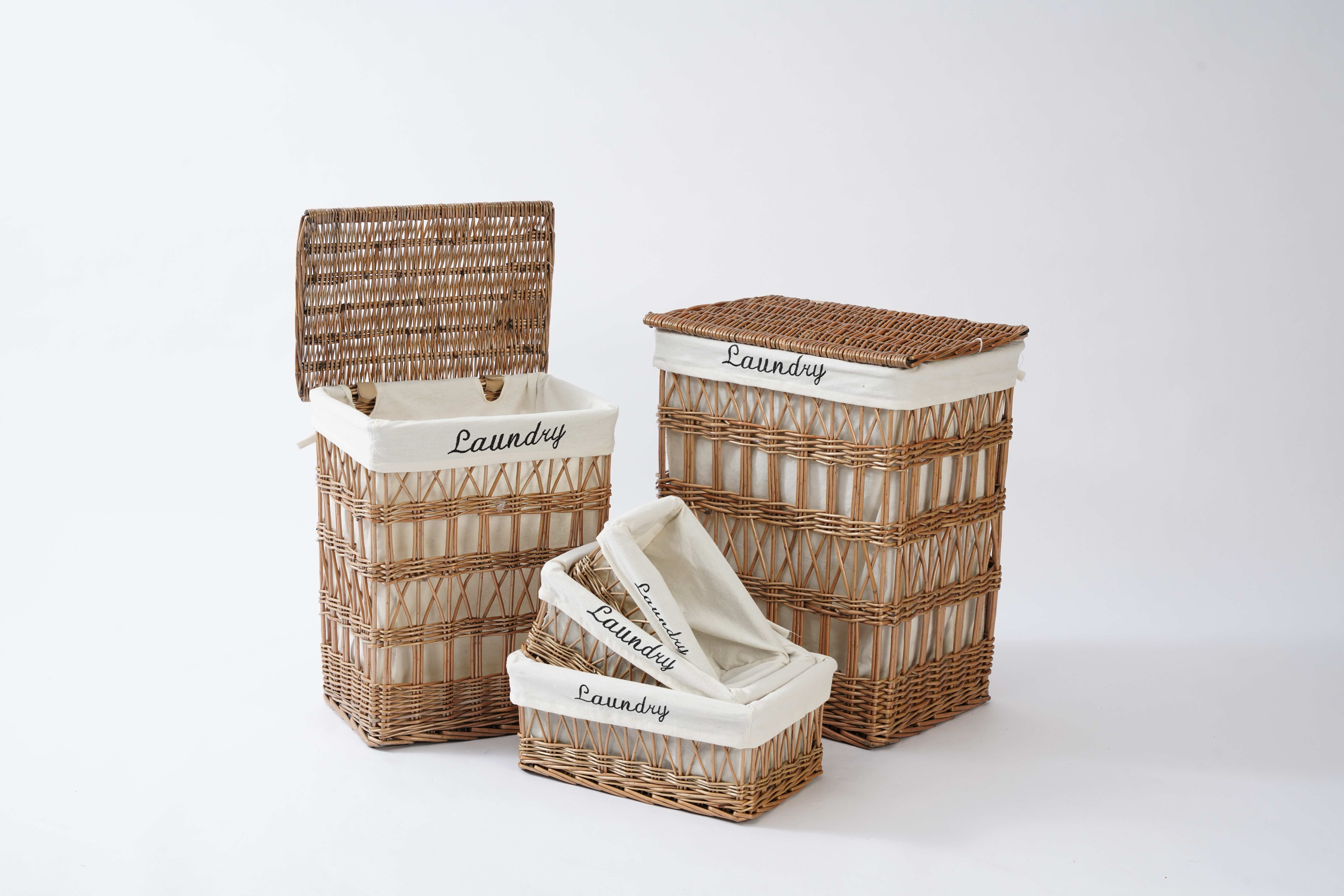 JY Willow Laundry Basket