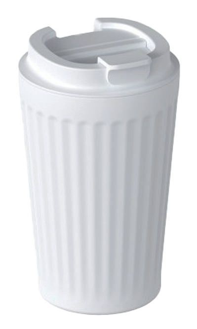 Striped 304 stainless steel insulated and portable coffe cup for travel