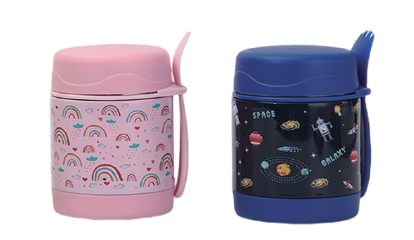Double Wall Insulated Food Jar Vacuum Flask Thermos Soup Containers Food Grade 304 Stainless Steel