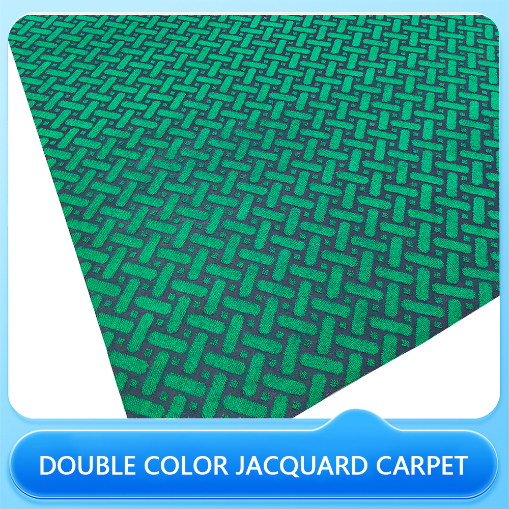 Patterned Two Color Jacquard Event Carpet