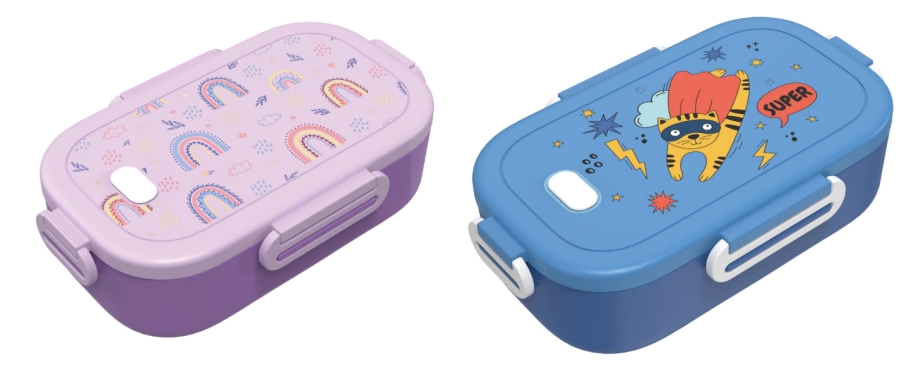 Plastic Lunch Box with Compartments Leakproof Food Container