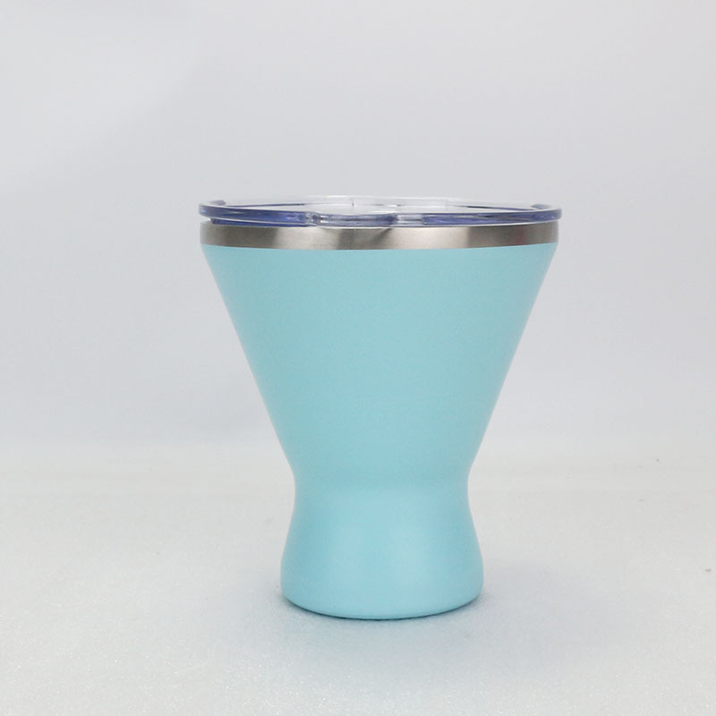 10oz 304 stainless steel martini glass with insulation function