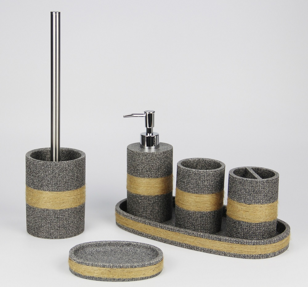Special Offer Stock Products-Popular Classical Sandstone Resin Bathroom Accessories