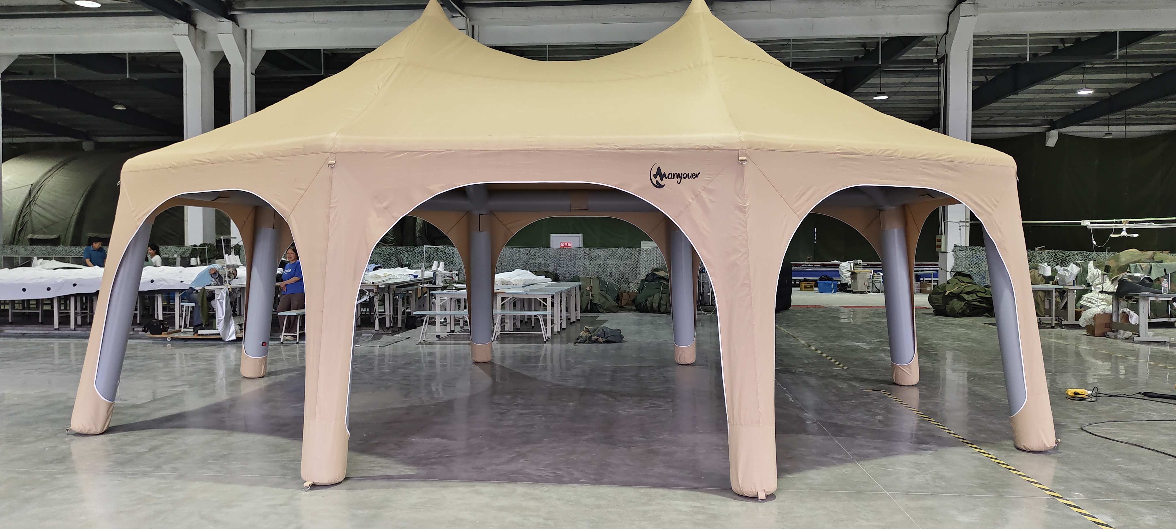 inflatable tent