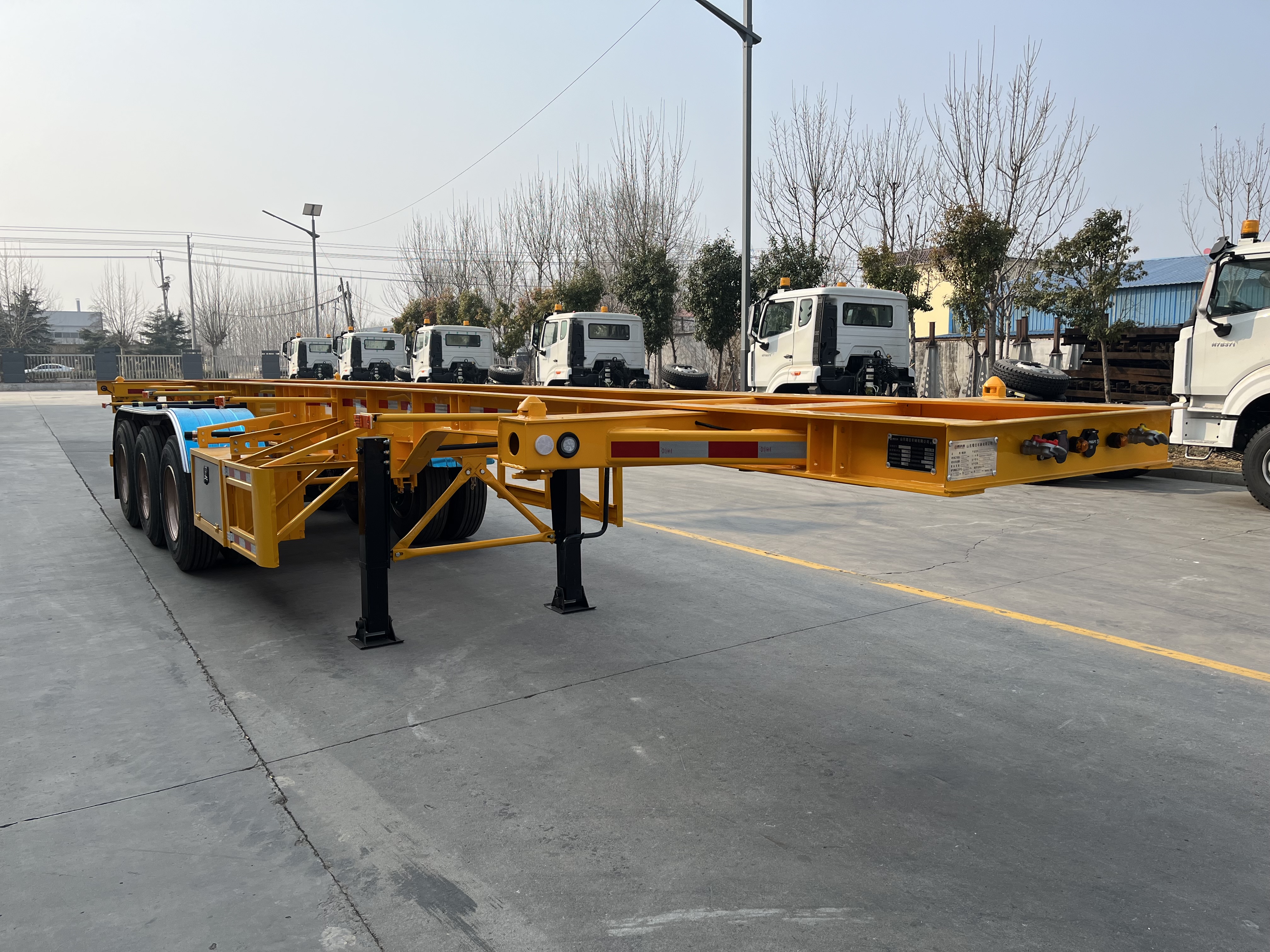 Skeleton Semi Trailer