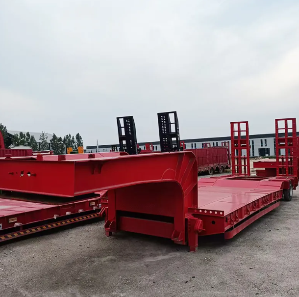 Low Bed Semi Trailer